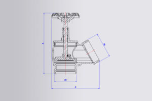 Registro Hidrante Industrial – PN16 – Grooved - Image 2